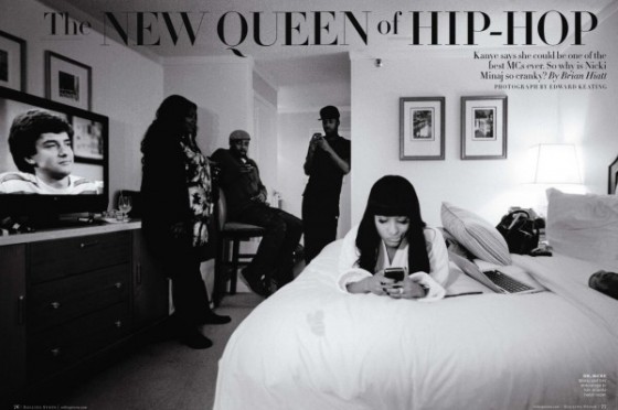 [PICTURES] Rolling Stone Calls Nicki Minaj “The New Queen of Hip-Hop” In 